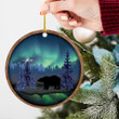 Northern Lights Bear Ornament Christmas Tree Decorations 2023 Gift Ideas