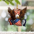 American Eagle Ornament Patriotic Patriotic Christmas Decorations Gifts For Veterans