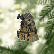 Veteran Shaped Ornament Christmas Tree Ornaments Gifts For Army