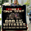 God Is My Father Veterans Are Brothers And Sisters Blanket Veteran Day 2023 Patriotic Blanket