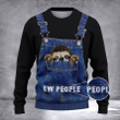 Sloth Ugly Christmas Sweater Ew People Funny Xmas Sweater Gift For Him Her