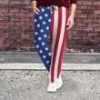 USA Flag Pants Patriotic American Long Pants Trousers
