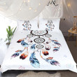 Every Child Matters Dream Catcher Bedding Set Orange For Indigenous Movement Bed Sheets