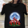 Couple Wolf And Galaxy Sky Moon Haida Art Shirt Northwest Coast Style Symbolism Apparel