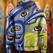 Haida Symbolism Native Art Hoodie Northwest Coast Style 3D Printed Clothing Gift For Men