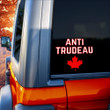 Anti Trudeau Maple Leaf Car Sticker Fuk Justin Trudeau Truck Sticker Decal