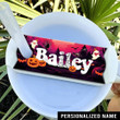 Personalized Halloween Tumbler Name Tag 2023 Halloween Tumbler Accessories Gift Ideas