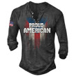 Peurto Rico Long Sleevee Shirt Pround American Flag Shirt American Flag Shirt