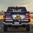 IDF Tailgate Wrap USA Stand With Israel Merch Israel Defense Forces Truck Tailgate Decal