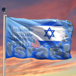 Israel Flag American In This Home We Stand With Israel Flag Anti Palestine Merch