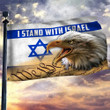 I Stand With Israel Flag American Eagle We The People Israeli Flags For Sale