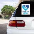 I Stand With Israel Car Sticker Israeli Merchandise Gifts For Israel Supporters