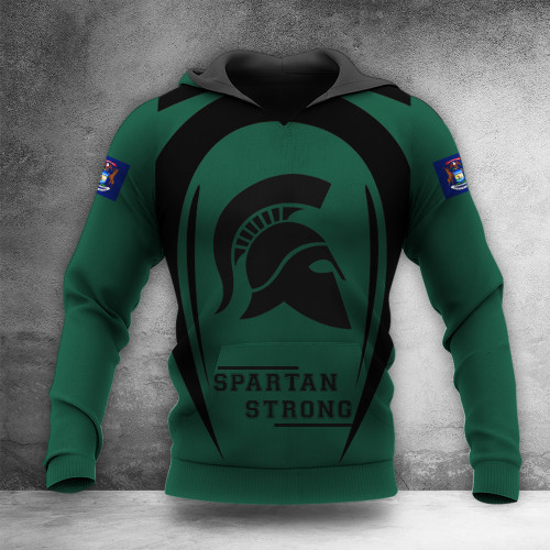 Spartan Strong Hoodie We Stand With