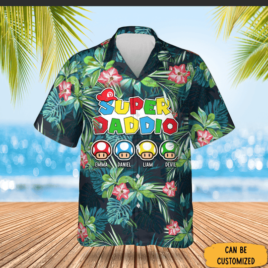 Personalized Super Daddio Shirt Fathers Day Shirts 2023 Dad Customized Gifts