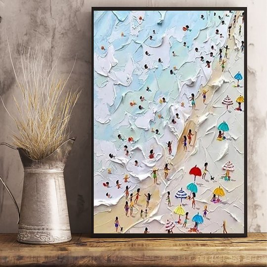 Abstract Ocean Seascape Print Poster Wall Art Living Room Decoration Housewarming Gifts