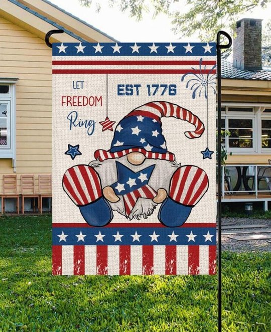 Independence Day 2023 Gnome Flag Let Freedom Ring 4th Of July Decoration Ideas For Outside