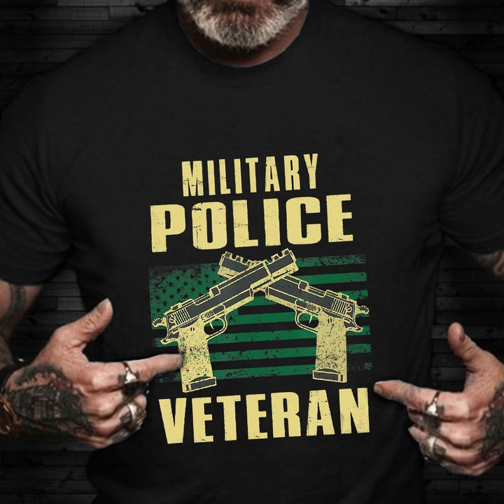 Military Police Veteran T-Shirt Proud Corps Military Police Veteran Shirt Patriotic