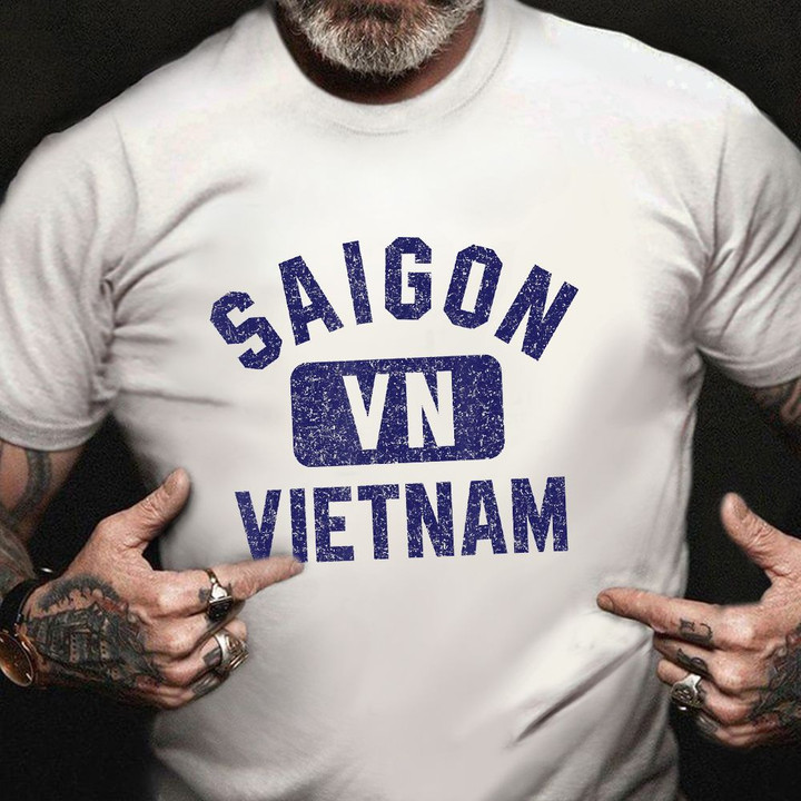 Saigon VN Vietnam Shirt Old Navy Graphic Tees Gifts For Friends Women