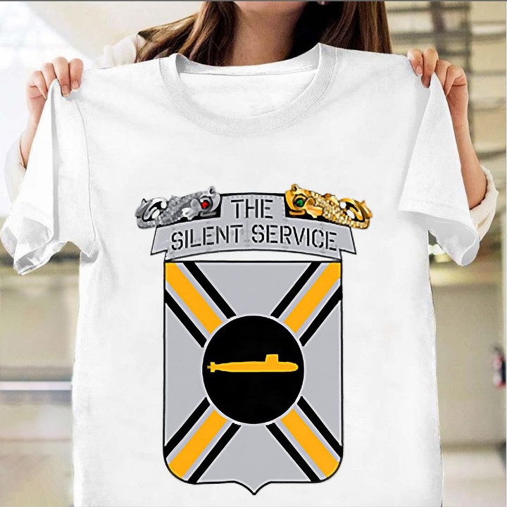 Navy Submarine Silent Service T-Shirt Proud U.S Navy Submariner Shirt Apparel Gifts
