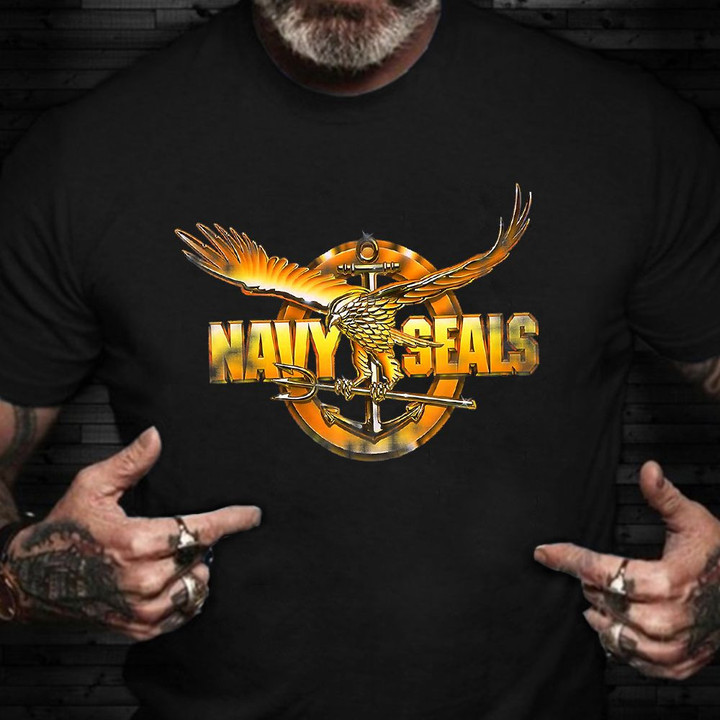 Navy Seals T-Shirt Logo US Navy Seal Team Shirt USN Veterans Gift Ideas