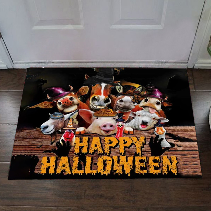 Farm Animal Halloween Doormat Funny Humor Best Door Mats Halloween Decoration