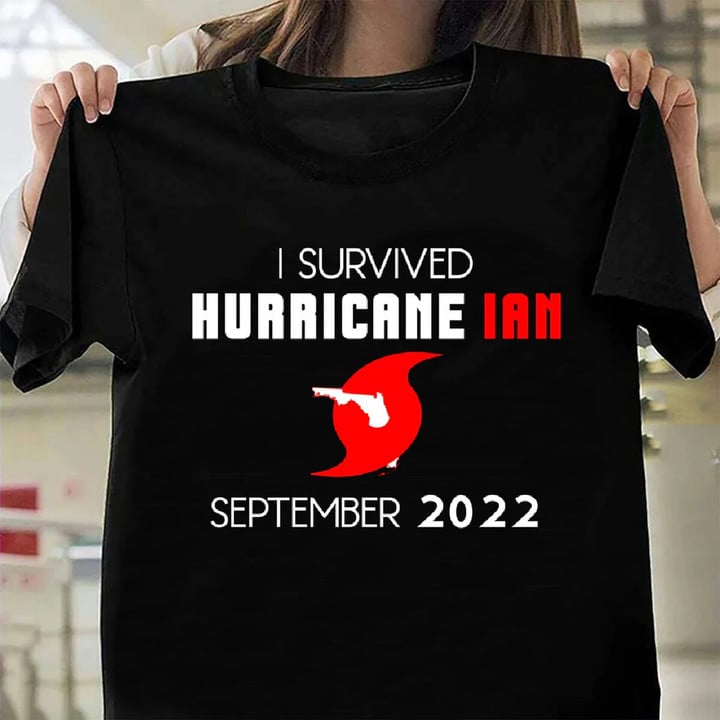 Florida Strong Shirt I Survived Hurricane Ian September 2022 Florida Strong Apparel