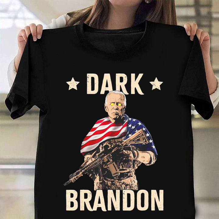 Dark Brandon Shirt Pro Joe Biden Laser Beam Meme Democrat Political T-Shirt