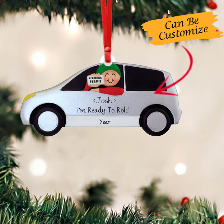 Personalized Drivers License Ornament 2022 Unique Christmas Tree Ideas Funny New Driver Gifts