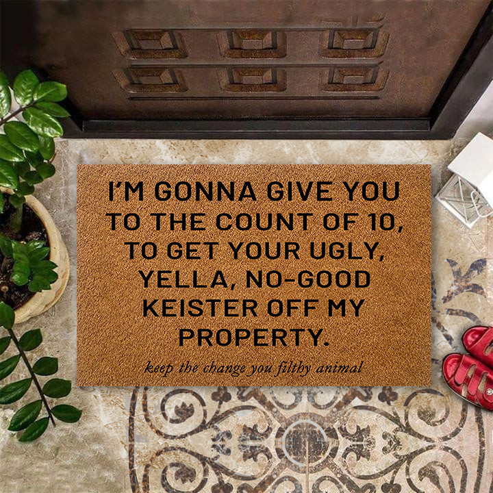 Home Alone Doormat You Filthy Animal Doormat I'm Gonna Give You To The Count Of 10