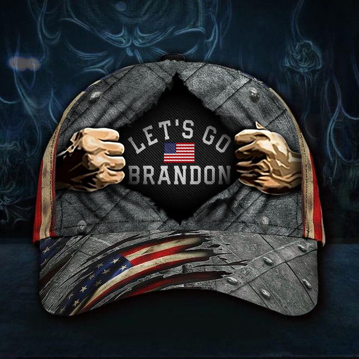 Let's Go Brandon Hat American Flag #FJB Anti Biden Let's Go Brandon Apparel