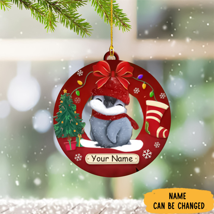 Personalized Penguin Ornament Penguin Christmas Tree Ornaments 2022