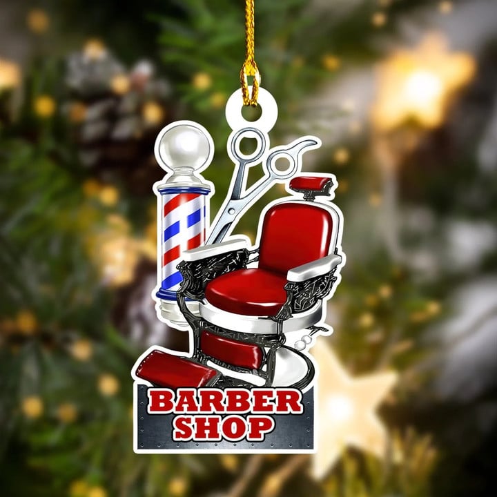 Barber Ornament Barber Shop Christmas Ornaments Decoration Gift Ideas