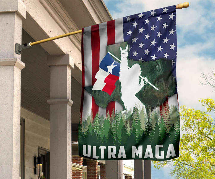 Texas Bigfoot Ultra Maga American Flag Make America Great Again Maga Merch