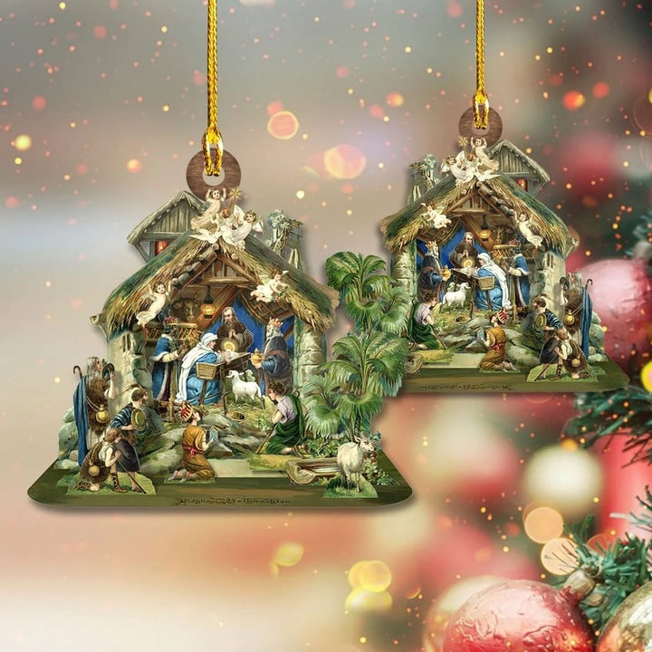 Holy Family Ornament Religious Christmas Tree Ornaments Tree Decorating Ideas