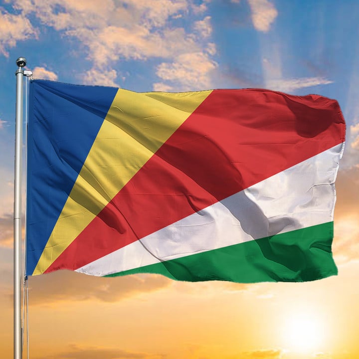 Seychelles Flag Country Seychelles National Flag Indoor Outdoor