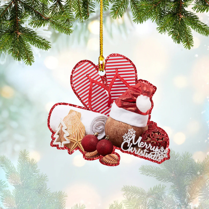 Flip Flop Ornament Flip Flop Christmas Tree Ornaments Decoration Gifts