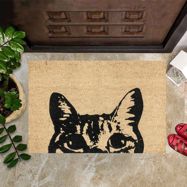 Cat Doormat Cat Lover Inside Front Door Mat Home Decoration Gift