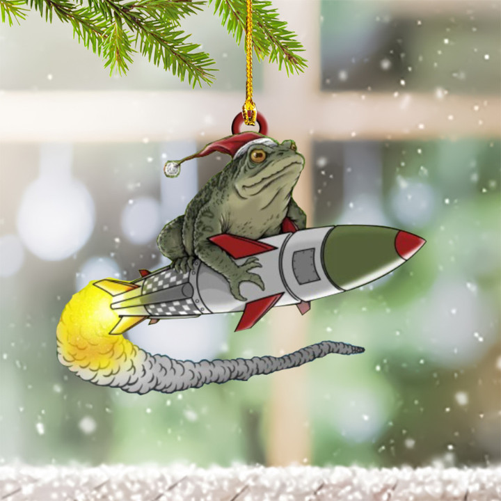 Missile Toad Ornament Christmas Tree Hanging Ornaments Decoration Gifts