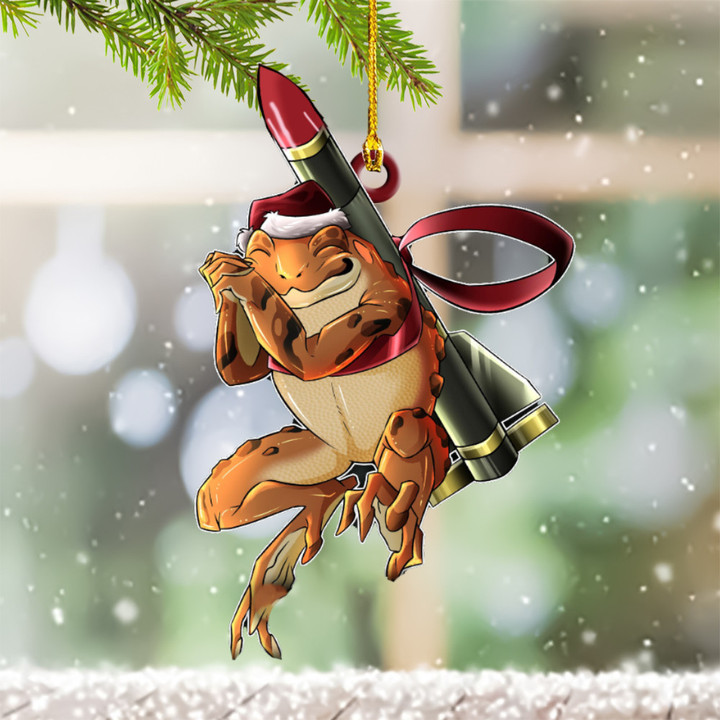 Missile Toad Ornament Funny Christmas Tree Decorations Best Gifts For 2022