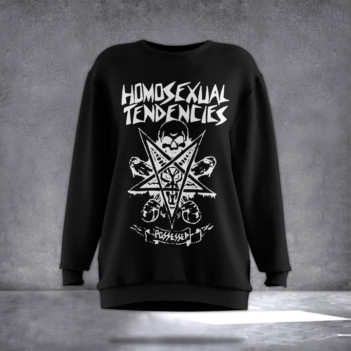 Homosexual Tendencies Possessed Sweatshirt Cute Gay Outfits Gift For Couples
