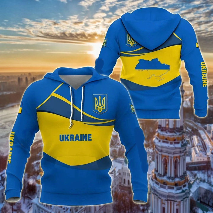 Ukraine Hoodie Support No War In Ukraine Clothing Pray For Ukrainian Freedom