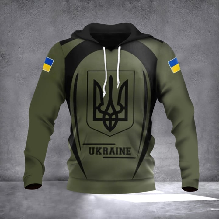 Trident Ukraine Hoodie Clothing For Ukrainian