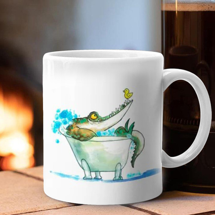 Crocodile Mug Cute Funny Animal Mugs Birthday Gifts For Boyfriend