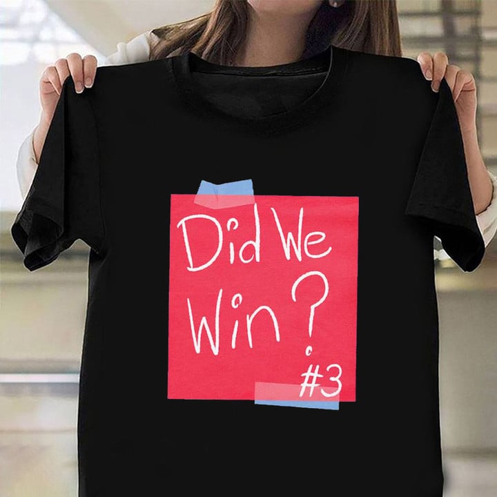 Damar Hamlin Shirt Love For 3 Hamlin Did We Win T-Shirt Gifts For Football Lovers