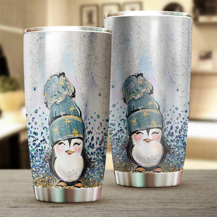 Penguin Tumbler Cute Design Coffee Tumbler Gifts For Penguin Lovers