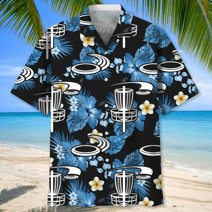 Disc Golf Hawaii Shirt Golf Players Mens Summer Clothing Gifts For Golfers