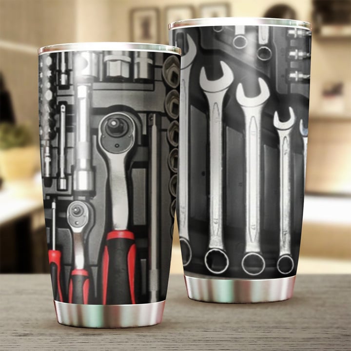 Mechanical Tools Tumbler Stainless Steel Tumbler Gifts For Mechanical Engineers