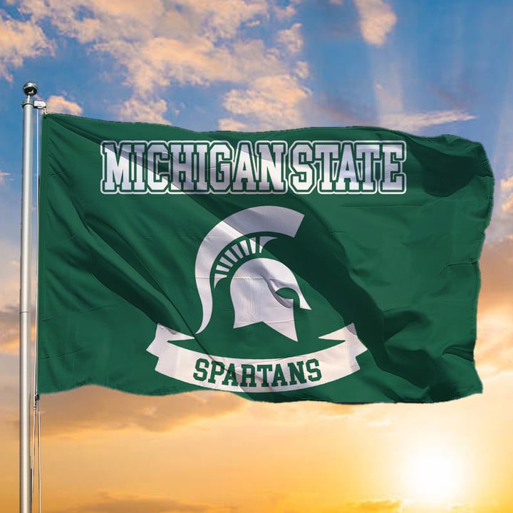 Spartan Strong Flag Michigan State MSU Spartan Strong Merch