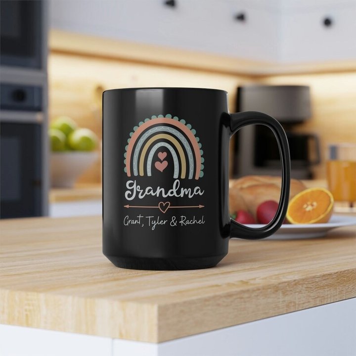 Customized Grandma Happy Mothers Day Mug Personalized Mother's Day Gifts For Grandma