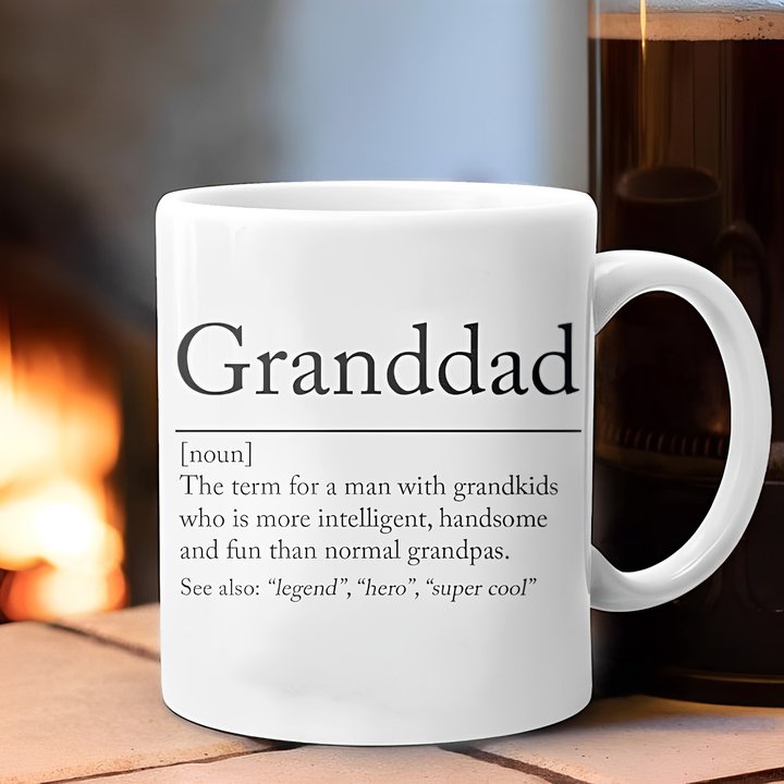 Granddad Definition Mug Good Happy Father's Day Gifts For Grandad Grandfather